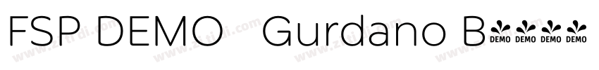 FSP DEMO   Gurdano B字体转换